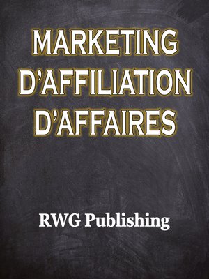 cover image of Marketing d'affiliation d'affaires
